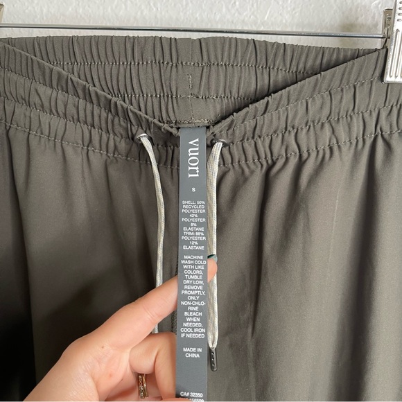 Vuori Miles Jogger Pants Olive Green Size Small - Picture 3 of 5